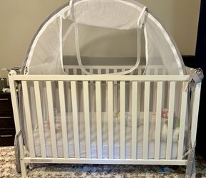 Delta convertible crib & crib rail covers