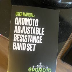 Gromotto Adjustable Resistance Band Set