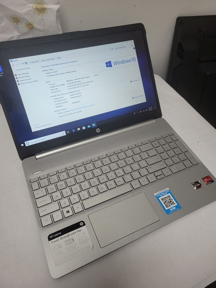 HP 15 LAPTOP WITH RYZEN 3 AND 32G RAM SPEED TOUCH SCREEN (LAP12)