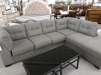Grey sectional only 699