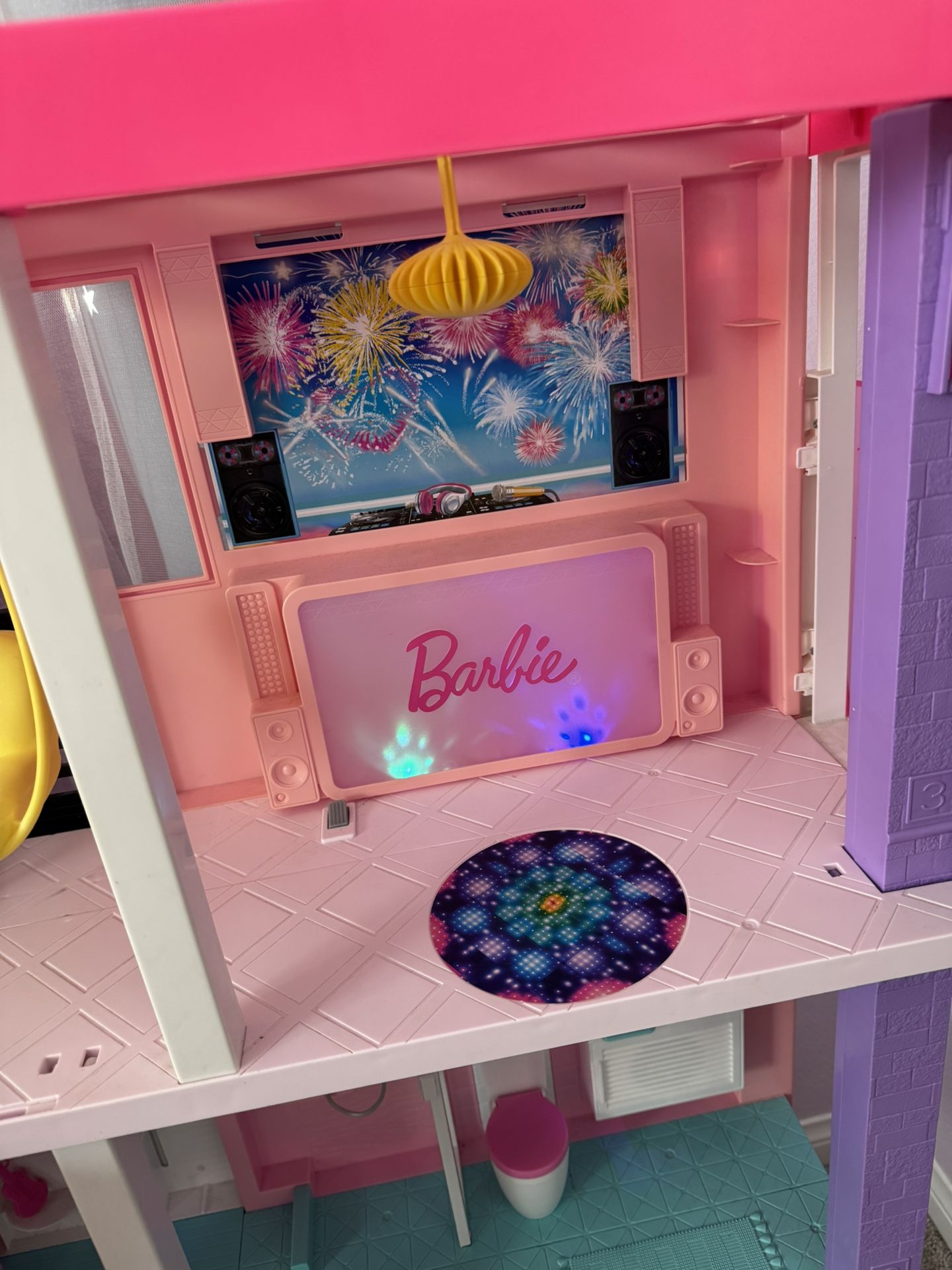 Barbie Party Dreamhouse with WORKING Lights & Sounds PLUS BONUS Convertible $150