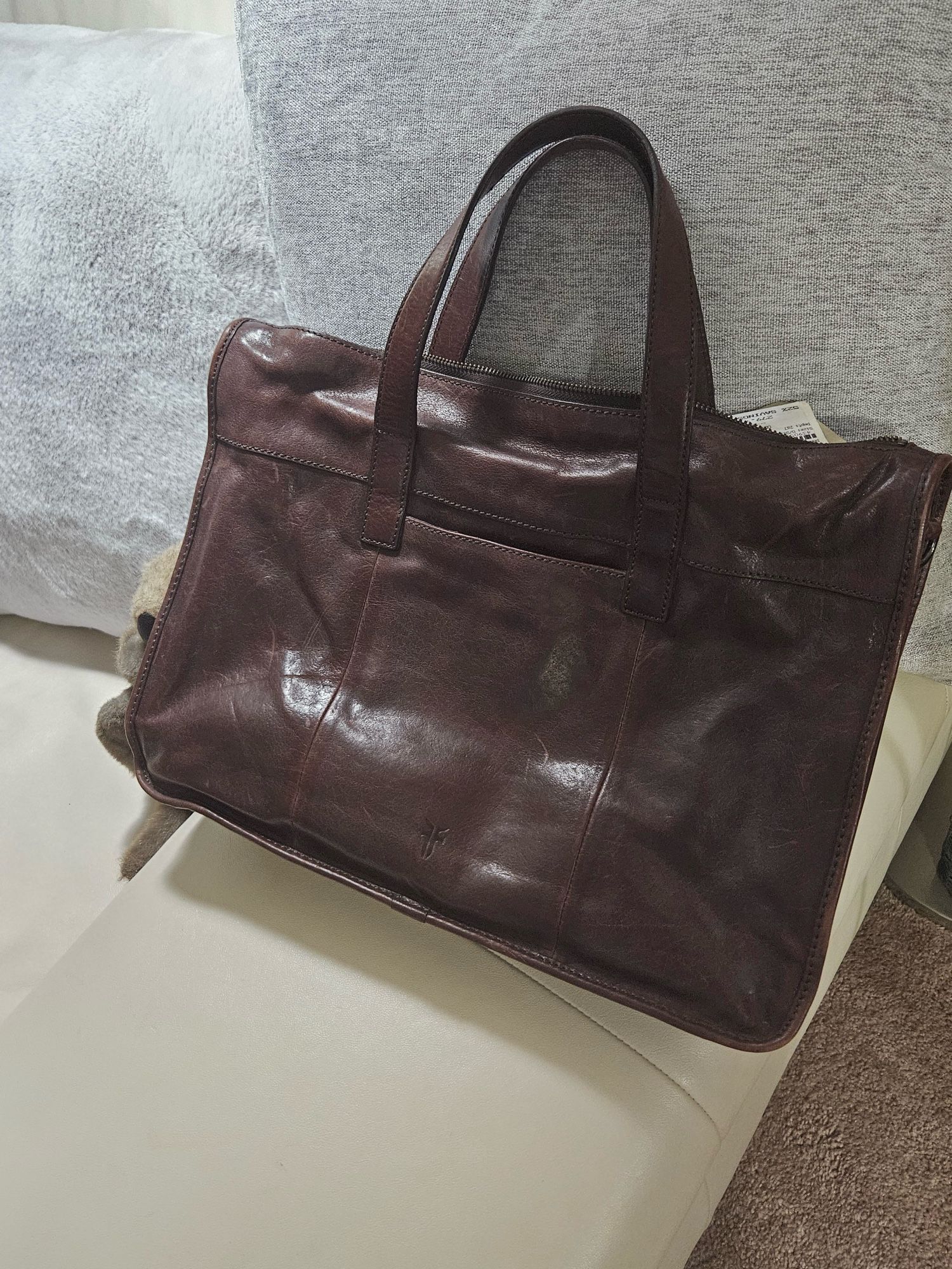 Frye Professional Leather Lap Top Bag.