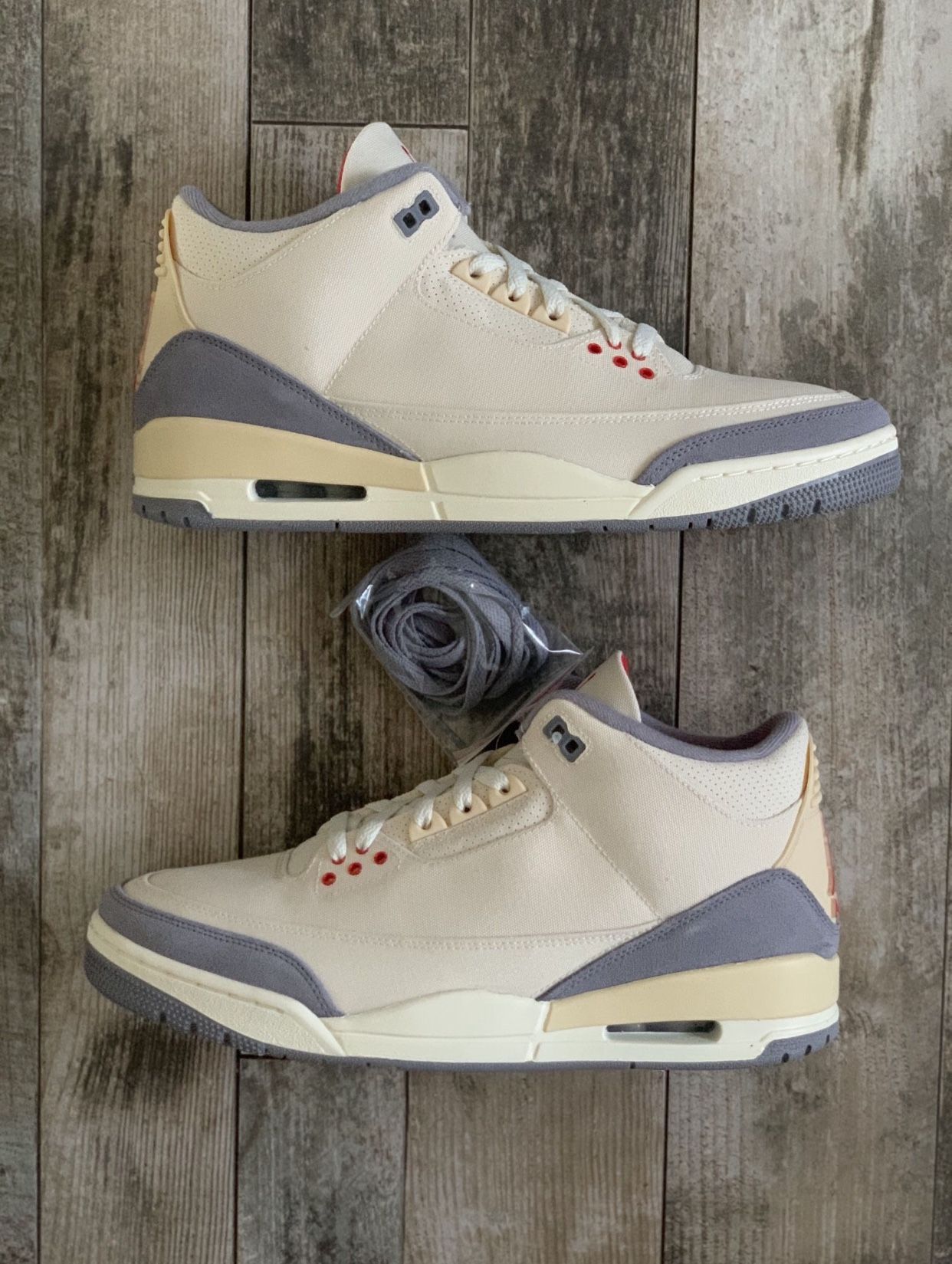 Size 11.5 Men’s Jordan 3 Retro Muslin