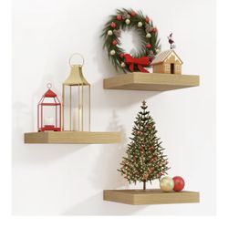 Square Floating Shelves for Wall