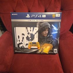 PS4 Pro Death Stranding Limited Edition +extras (Read Description)