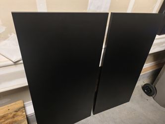 Black Table Top 2 Pieces