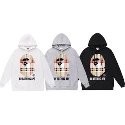 Burberry Bape Hoodies