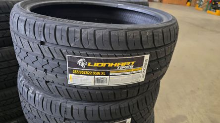New Tires 255/30R22 Lionhart LH five $99 each