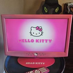 Hello Kitty 19″ Inch TV KT2219 Flat Screen LCD Pink.