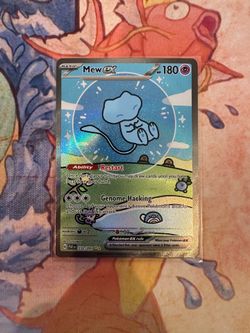 Mew EX Pokemon Paldean Fates