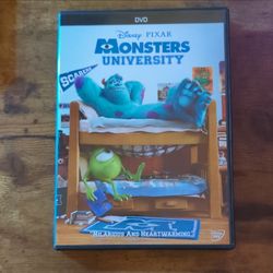 Disney Pixar Monsters University DVD