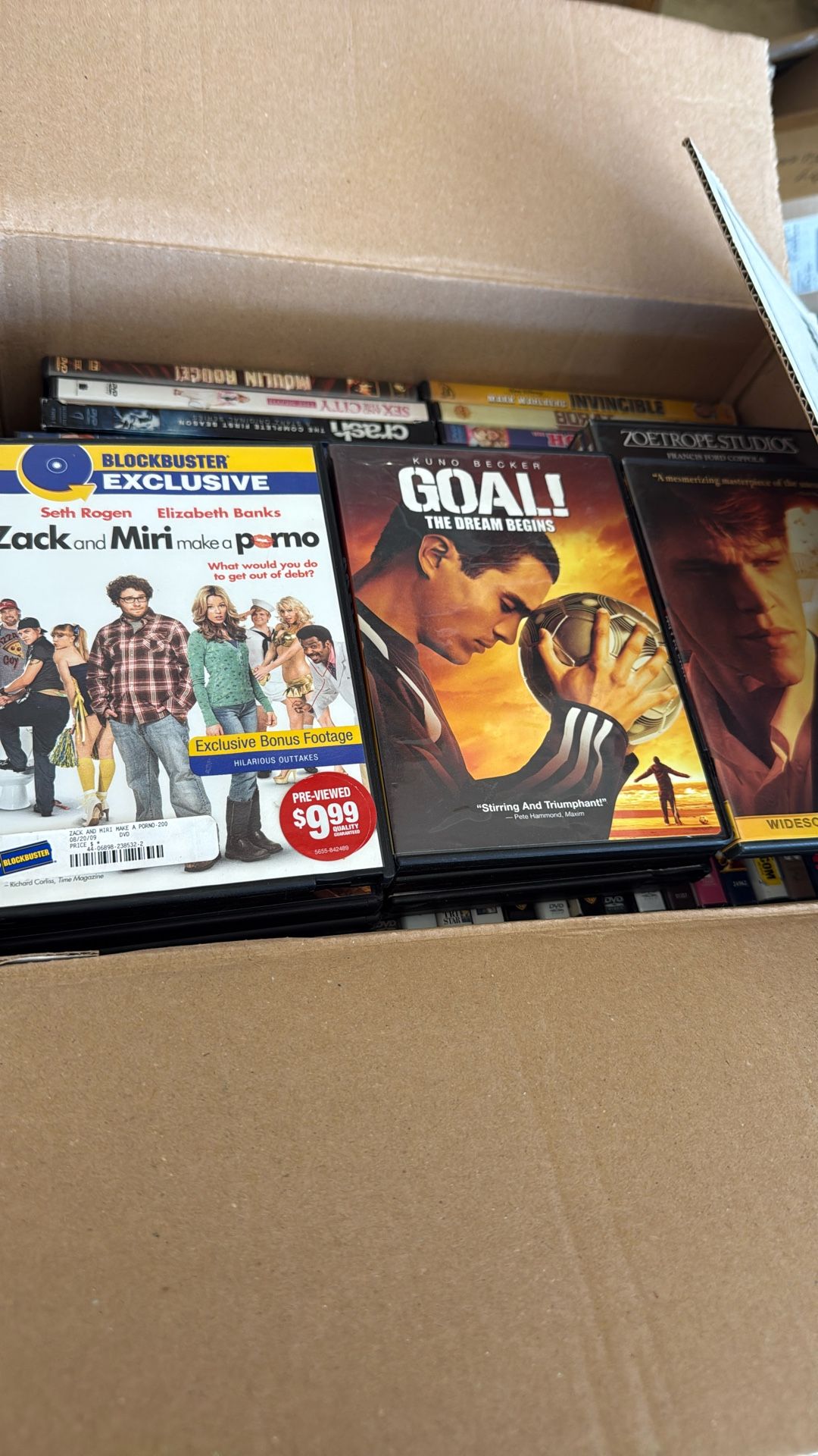Box Of Dvds