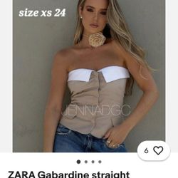 New Zara Xs Top