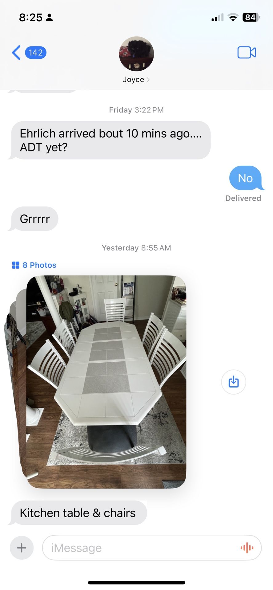 Kitchen Table And 6 Chairs