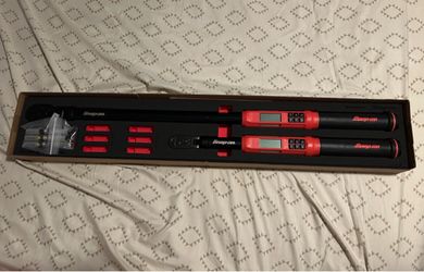 2 pc Snap-On Digital Torque Wrench Set 1/2” & 3/8”