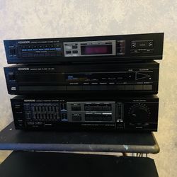 Kenwood Vintage Stereo System