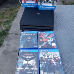 This Is New Version From 2020 PS4 Pro This Was 4TH Gen PS4 Pro Slim 72 Edition Faster with 2 Sealed controller & 4 Games $300! 500GB 1000GB $350! 2000