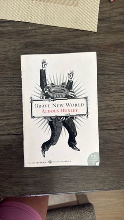 Brave New World by Aldous Huxley Paperback