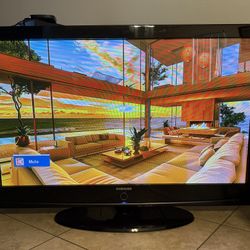 50" Samsung Tv With Remote 