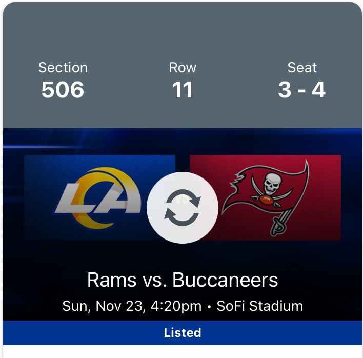Rams Vs Buccaneers