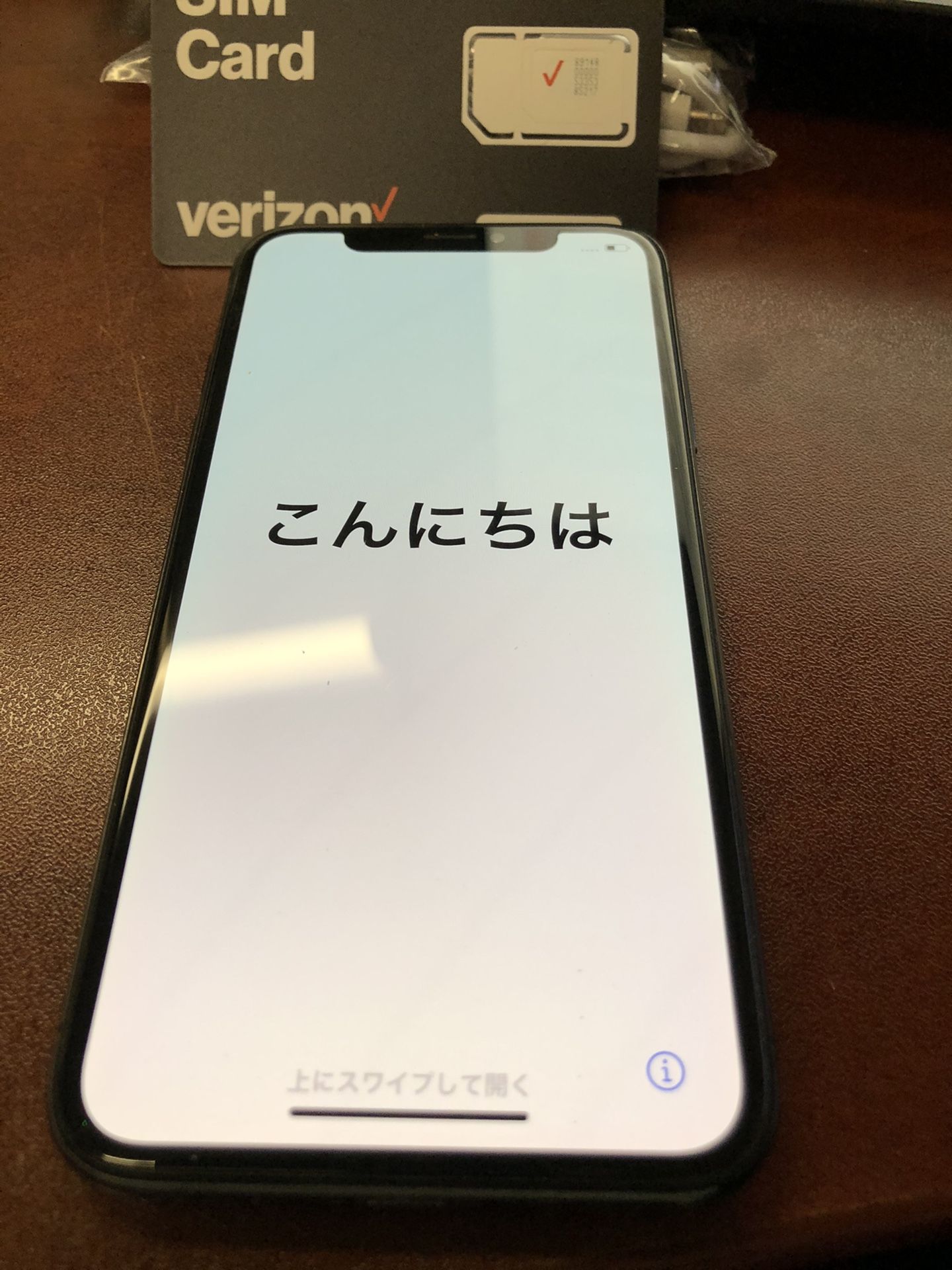 Iphone X 64gb space gray verizon Mint