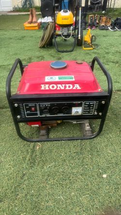 Generador de luz portátil. Honda 1500 wats. Trabajando  $200 firme