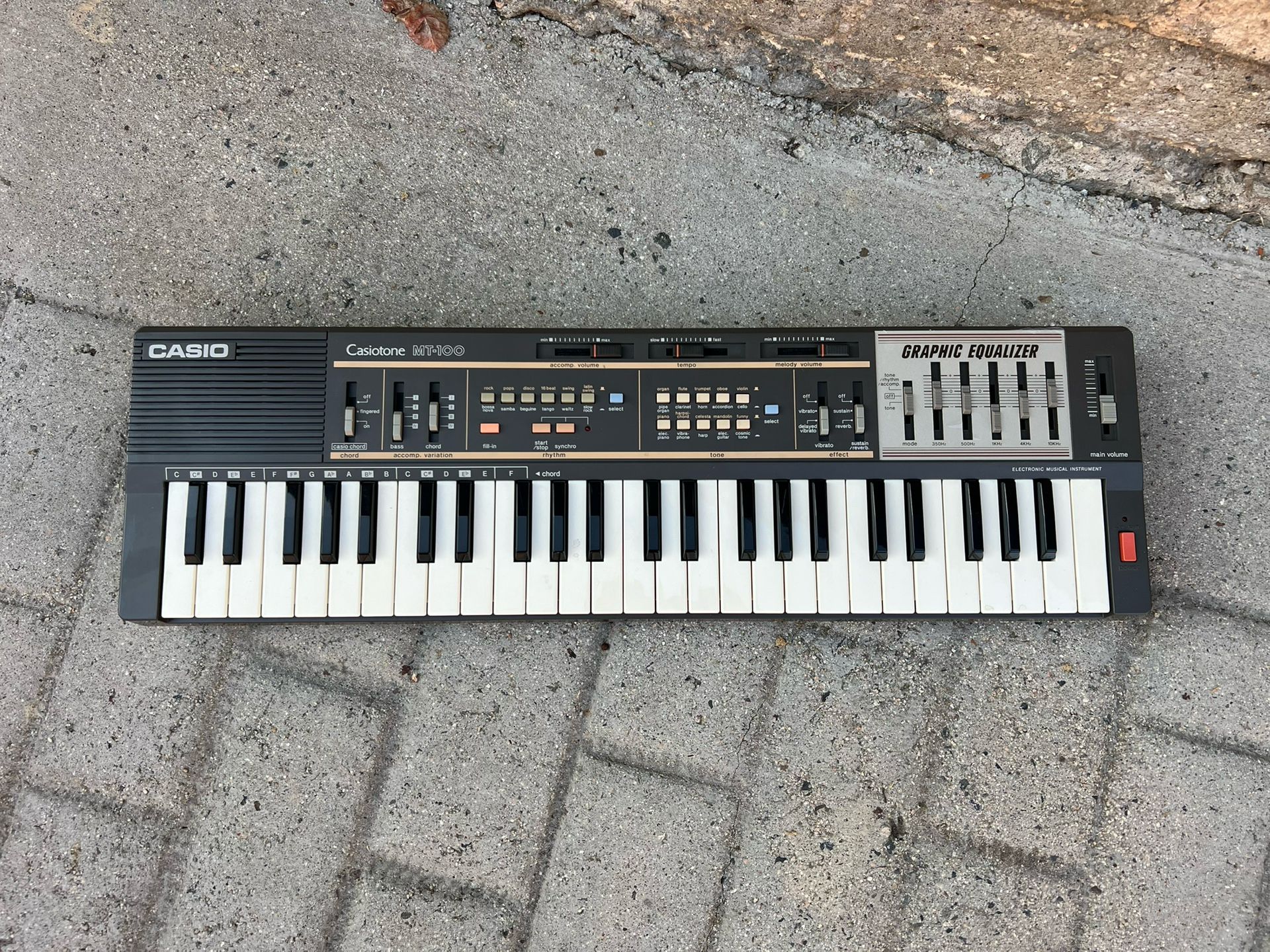 Mint Condition Casiotone MT-100