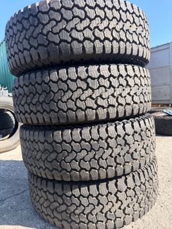 Lt 315/70/17 Goodyear set takeoff 100% tread for sale 6 ply C load