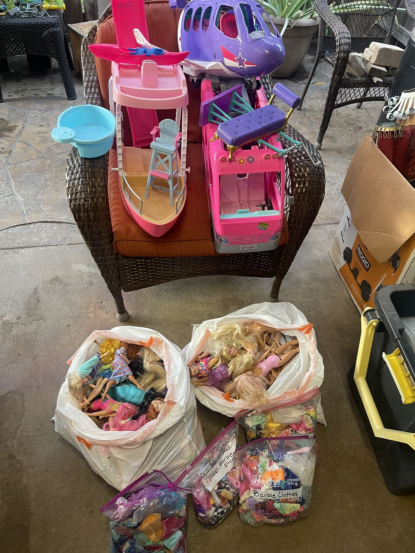 Barbies & Toys