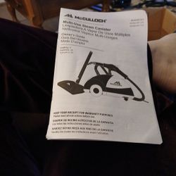 McCulloch Multi-Use Steam Canister