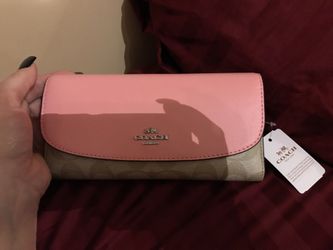Coach wallet and checkbook