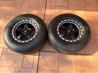 Pair of Forgestar D5 Beadlock Wheels 15x10 5x120
