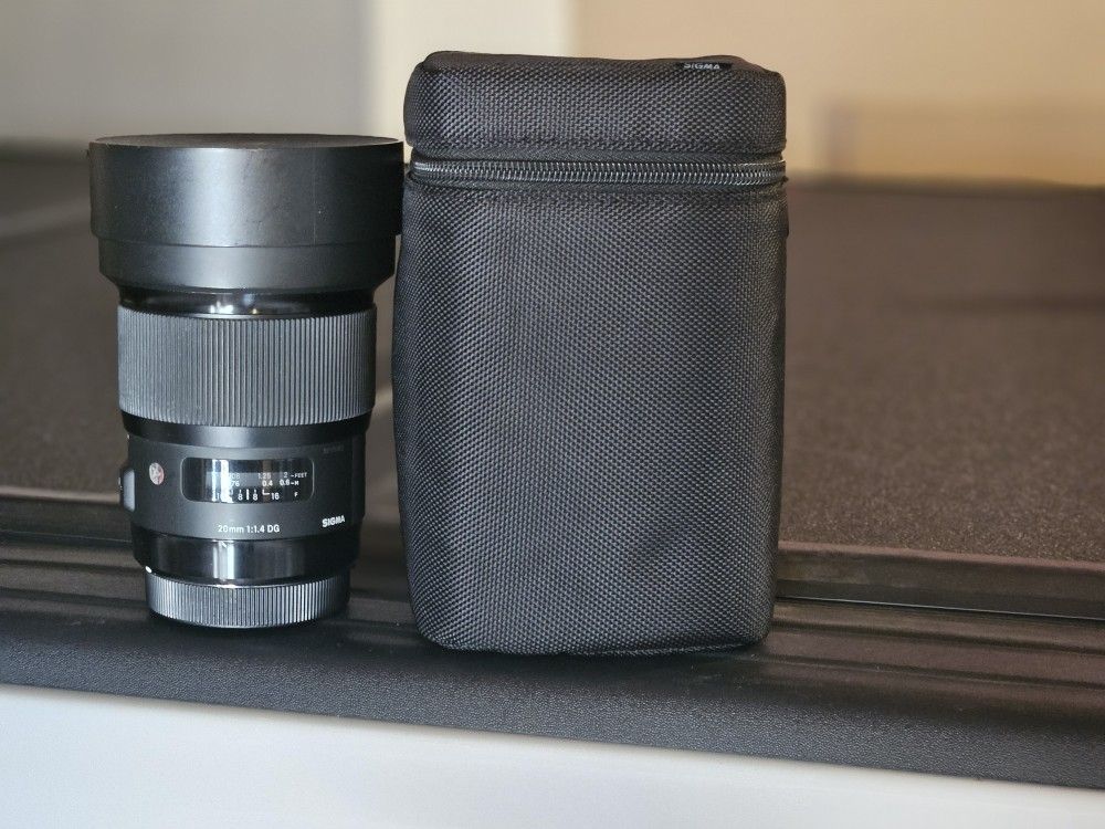 Sigma 20mm f/1.4 DG HSM ART - Canon EF Fit.