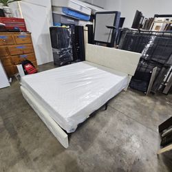 Queen Bed And Mattress