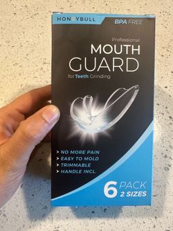 Mouth guard set of 6 pcs