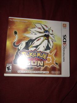 Pokémon Sun 3DS