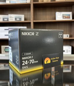 Nikon NIKKOR Z 24-70mm f/4 S Lens (NEW, 1 year warranty)