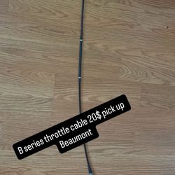 B Series Throttle Body Cable 