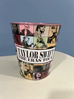 New Taylor Swift - The Eras Tour Pink Popcorn Tin + Cup (AMC Exclusive)