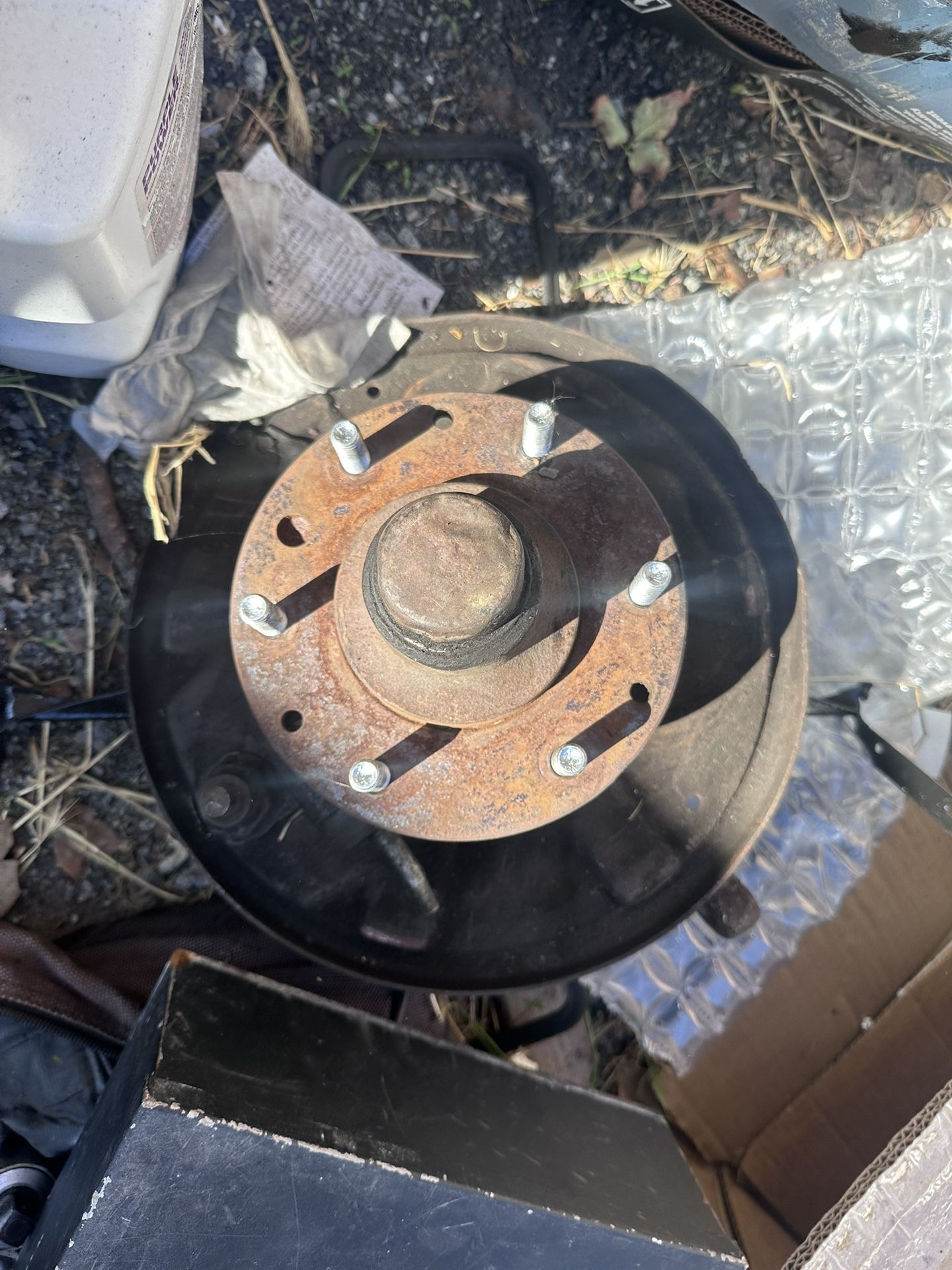 1964 C10 Drum Brakes With Spindles