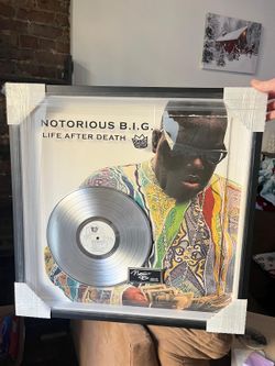 Biggie Smalls Framed Album/Artwork