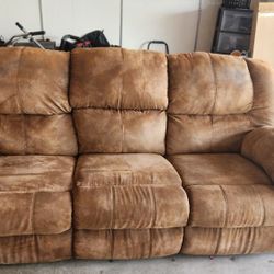 Couch With Two Recliners