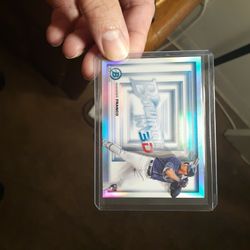 Wander Franco Bowman Rookie Card