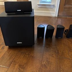 Polkaudio 5.1 Surround Sound Speakers 