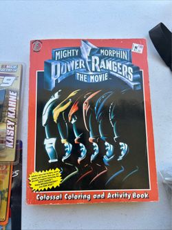 Vintage Power Rangers Coloring Book