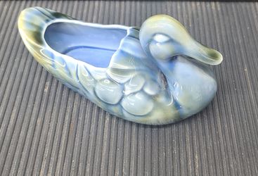 Beautiful Vintage 1950s Wade Irish Rare Duck Planter