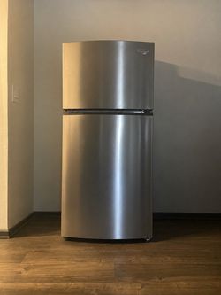Frigidaire Stainless Steel Top-Freezer Refrigerator — $500 OBO