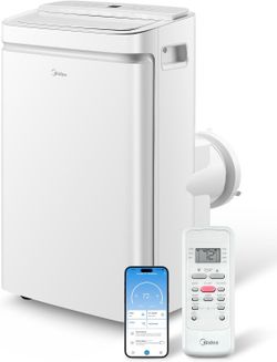 Midea 13,000 BTU Dual Hose Inverter Portable AC (2026) - Like New