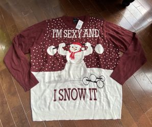 NWT Ugly Christmas Sweater Size 5XL $25