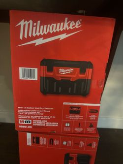 MILWAUKEE M18 18-Volt 2 Gal. Lithium-Ion Cordless Wet/Dry Vacuum with 2 M18 HIGH OUTPUT 3.0 Ah Batteries